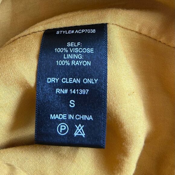 ASTR The Label Gold Print Polka Dot Wide Leg Viscose Pants Size Small - Picture 10 of 12